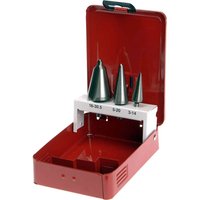 3 Piece HSS Taper Cone Drill Bit Set