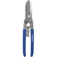 Faithfull 250Mm Straight Tinsnip - Durable 55 Carbon Steel