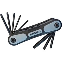 8 Piece Fold Up Ball End Torx Star Key Set