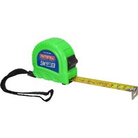 Twin Lock Hi Vis Tape Measure Imperial & Metric 16ft 5m 19mm