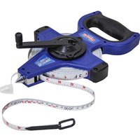 Fast Rewind Open Long Tape Measure Imperial & Metric 100ft 30m 13mm