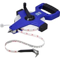 Open Long Fibreglass Tape Measure Imperial & Metric 100ft 30m 13mm