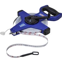 Fast Rewind Open Long Tape Measure Imperial & Metric 165ft 50m 13mm