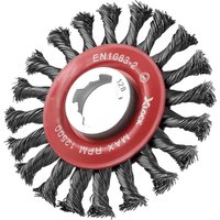 X Lock Conical 0.5mm Steel Wire Brush