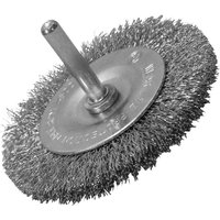 Crimped Wire Wheel Brush 75mm 6mm Shank