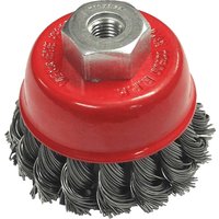 Twisted Knot Wire Cup Brush 65mm M14 Thread