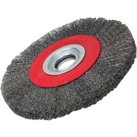 Faithfull Bench Grinder Wire Wheel 200mm 25mm 32mm