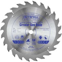 TCT Cordless Circular Trimsaw Blade 150mm 24T 10mm