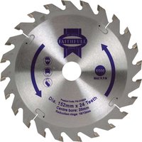 Fast Rip TCT Circular Saw Blade 152mm 24T 20mm