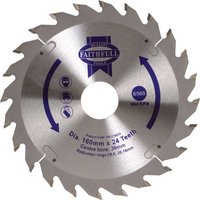 Faithfull - tct Circular Saw Blade 160 x 30mm x 24T pos FAIZ16024