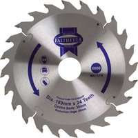 Fast Rip TCT Circular Saw Blade 180mm 24T 30mm