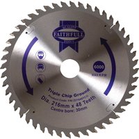 Triple Chip Ground TCT Circular Saw Blade