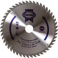 Zero Degree TCT Circular Saw Blade
