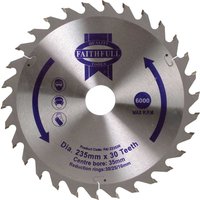 General Purpose TCT Circular Saw Blade 235mm 30T 35mm