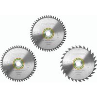 KSB SORT 3 160mm Circular Saw Blade 3 Piece Set