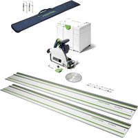 TS60 KEBQ Plus Plunge Cut Circular Saw Guide Rail Accessory Kit