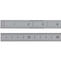 Fisher Satin Chrome Engineers Steel Rule 6" / 150mm