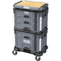 TKL SP SET 2 Wheeled Tool Case Combo Stack Pack