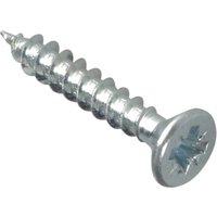 Purpose Zinc Plated Screws 4mm 25mm Pack 200