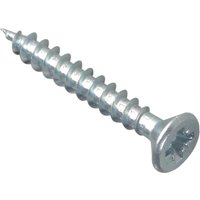 Purpose Zinc Plated Screws 4mm 30mm Pack 200