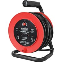2 Socket Cable Extension Reel 240v 15m