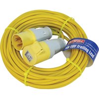 Extension Trailing Lead 16 amp Cable 110v 14m