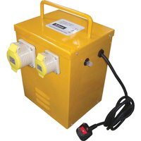 Continuous Rated Portable Site Transformer 240v to 110v 3Kva 110v