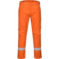 BizFlame Ultra Flame Resistant Trousers Orange 46" 31"
