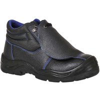 Portwest Steelite Safety Boots with Metatarsal Protection Black / Blue Size 10.5