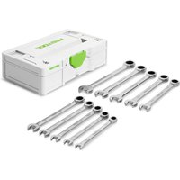 SYS3 S 76 RRS 10 Piece Ratchet Ring Combination Spanner Set