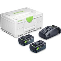 SYS 18v TBX Cordless 2 Battery 8ah Charger Kit