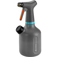 GARDENA 11112-20 Pressure Sprayer 1L Translucent Plastic Brass Nozzle