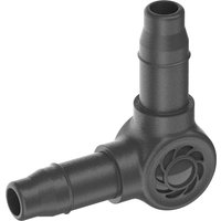 Gardena MICRO DRIP L Joint Pipe Connector 3/16" / 4.6mm Pack of 10