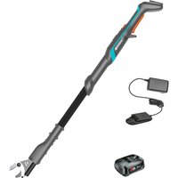 Gardena EASYCUT 110 P4A 18v Cordless Tree Pruner 1 x 2ah Li-ion Battery Charger
