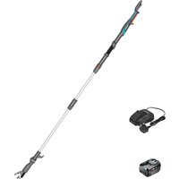 Gardena HIGHCUT 250 P4A 18v Cordless Telescopic Tree Pruner 1 x 4ah Li-ion Battery Charger