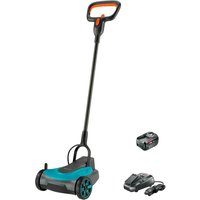 Gardena HANDYMOWER P4A 18v Cordless Rotary Lawnmower 220mm 1 x 6ah Li-ion Battery Charger