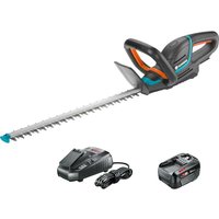 Gardena COMFORTCUT P4A 50 18v Cordless Hedge Trimmer 500mm 1 x 4ah Li-ion Battery Charger
