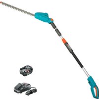 Gardena THS 42 P4A 18v Cordless Telescopic Hedge Trimmer 420mm 1 x 4ah Li-ion Battery Charger