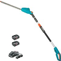 Gardena THS 42 P4A 18v Cordless Telescopic Hedge Trimmer 420mm 2 x 2.5ah Li-ion Battery Charger