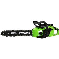 Greenworks GD40CS18 40v Cordless Brushless Chainsaw 400mm