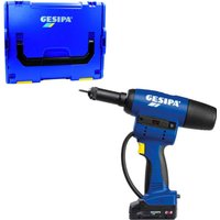 Gesipa Firebird Pro 18v Cordless Brushless Rivet Nut Tool 1 x 2ah Li-ion Charger Case