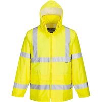 Portwest Hi Vis Rain Jacket Yellow XS