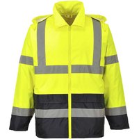 Classic Hi Vis Contrast Rain Jacket