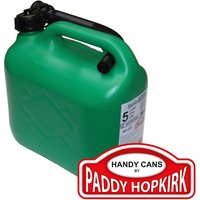 Paddy Hopkirk Plastic Fuel Can 5l Green