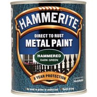 Hammerite 5092823 Direct to Rust Hammered Finish Metal Paint Dark ...
