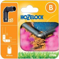 Hozelock MICRO 90° Elbow Connector 1/2" / 12.5mm Pack of 5