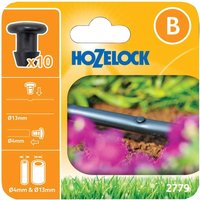 Hozelock MICRO Blanking Plug 1/2" / 12.5mm Pack of 10
