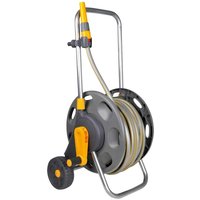 Hozelock Hose Reel Cart 1/2" / 12.5mm 30m Grey & Yellow