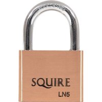 Squire Premium Brass Padlock 5 Pin 50mm LN5 LN5