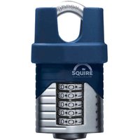 Henry Squire Vulcan Boron Shackle Combination Padlock 60mm Closed